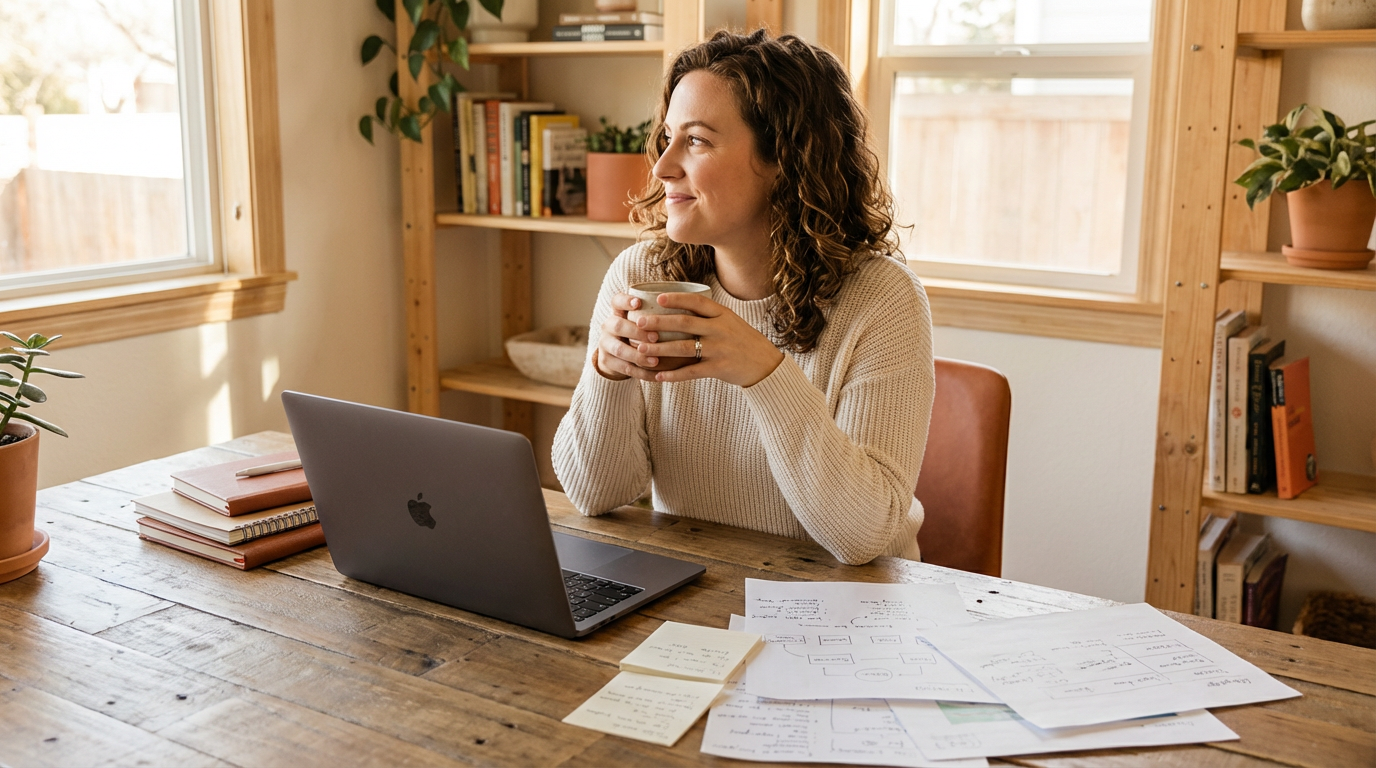 Consultant delivering strategic recommendations
